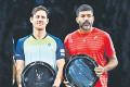 Tennis Doubles Finalists, Bopanna and his Australian partner Matthew Ebden finished as runners-up in the Paris Masters 2023 men's doubles