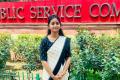  Woman successfully becoming an IPS officer. ChildhoodDreams , Woman attains success in civil services,  Inspiring journey, upsc civil ranker manda apoorva success story, From dreams to reality: Woman realizing her goal of joining the civil services. 