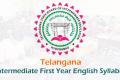 Telangana Intermediate 1st Year English Syllabus 2023