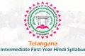 Telangana Intermediate 1st Year Hindi Syllabus 2023