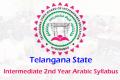 Telangana Intermediate 2nd Year Arabic Syllabus
