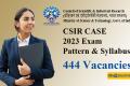 csir case 2023 exam pattern