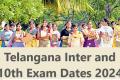 Telangana Inter 10th exams 2024