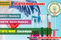 AP Senior Inter Chemistry Videos: Electro Chemistry - Electrolysis 