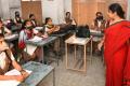 Education department officials ensuring teacher presence during exams   Garima Agarwal instructing education department on exam leave   Teachers work without holidays    Siddipet Additional Collector Garima Agarwal overseeing exam preparations    