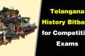 telangana history bit bank in telugu for group 1, 2 exams