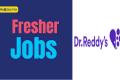 dr. reddy’s laboratories hiring freshers