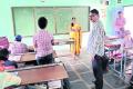 Konijarla Mandal Pallipadu ZPHS - Inspection by Somasekhara Sharma on January 24  The target is 100 percent results in SSC   Somasekhara Sharma advises teachers for Tenth Class Exams success