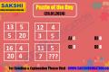 Puzzle of the Day  missing number puzzles   sakshi education daily puzzles