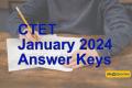 Examination question paper   ctet january 2024 answer keys released   Central Teacher Eligibility Test (CTET) January 2024 provisional answer key
