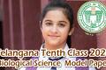 Telangana State Tenth Class 2024 Biology (TM) Model Question Paper 2