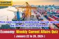 Economy Weekly Current Affairs Quiz in English January 22 to 28 2024
