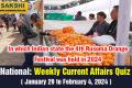 General knowledge questions with answers   National Weekly Current Affairs Quiz in English January 29 to February 4 2024