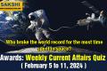Awards Weekly Current Affairs Quiz in English February 5 to 11 2024