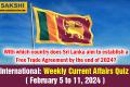 International Weekly Current Affairs Quiz in English February 5 to 11 2024