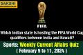 Sports Weekly Current Affairs Quiz in English February 5 to 11 2024