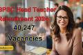 40,247 Vacancies: BPSC Head Teacher Recruitment 2024 