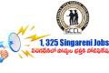  Singareni Recruitment Notice   Singareni Organization Vacant Posts Notification  Notification for filling up the posts in Singareni   Singareni Job Vacancies Notification