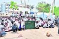 Medical students on protest due to Principal and HOD's actions   Controversy at Kothagudem Rural