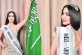 Historic moment as Saudi woman enters Miss Universe    Ruby Alkhatani competes in Miss Universe.   Saudi Arabia To Participate In Miss Universe Pageant For First  Time Ever