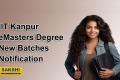 IIT Kanpur eMasters Degree