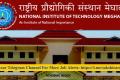 NIT Meghalaya Non Faculty Positions Notification 2024