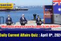 April 8th Current Affairs Quiz in English For Competitive Exams