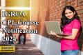 IGRUA CPL Course Notification 2024 