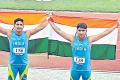 Deepanshu Sharma won a Gold medal in javelin throw 