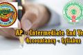 Andhra Pradesh: Intermediate 2nd Year Accountancy Syllabus 