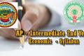 Andhra Pradesh: Intermediate 2nd Year Economic Syllabus 