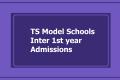 Apply Now for 10th Standard Passouts  Telangana Model School  Intermediate first year admissions at Telangana Model Schools  Admissions Open for First Year Intermediate 