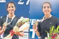 National Senior Athletics Championship  AP Athletes Anusha Rashmi Won Gold Medals in Federation Cup 2024  