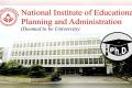 PhD Admission 2024-25  Academic opportunity   Application for Admissions at NIEPA for Ph D  National Institute of Educational Planning and Administration 