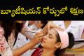Beautician course schedule and details  Training in beautician course   Training venue for beautician course in Tirupathi
