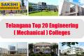 Telangana Top 20 Mechanical Engineering Colleges 2024