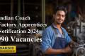 Indian Coach Factory Apprentices Notification 2024 