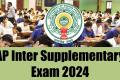Officials announcing exam attendance in Tirupati  Attendance report for English exam in Tirupati  Intermediate Advanced Supplementary Examinations attendance details  Students absence in AP Intermediate Advanced Supplementary Exam 2024