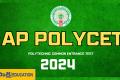 10th Standard Qualification  Results Announcement  Polyset-2024 Entrance Exam  AP POLYCET Results 2024  State Department of Technical Education  Admissions in Polytechnic Courses  