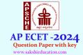 AP ECET - 2024 Agricultural Engineering Question Paper with key
