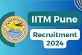 Contractual job offer at IITM  Notification for the Recruitment of project posts in IITM  Online application form for IITM recruitment