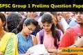 Telangana Public Service Commission Exam  Group-1 Prelims Exam: 4.03 Lakh Candidates Appeared  Answer Sheet Release for Group-1 Prelims Exam  Group-1 Prelims Question Paper Available on SakshiEducation.com  Telangana State Public Service Commission Group 1 Prelims 2024 Question Paper