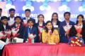 Sri Chaitanya School Students with NASA at ISDC  Sri Chaitanya Students Tops In NASA ISDC Contest   International Space Development Conference 2024  