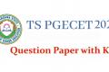 Telangana PGECET - 2024 Aerospace Engineering Question Paper with key