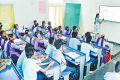 English Medium Education for poor students in Andhra Pradesh Government school in Andhra Pradesh with English education program  