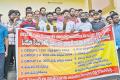 Unemployed JAC leader Motilallayanayaku   Mega DSC demand  Group-2 posts demand  Telangana bandh announcement  Unemployed community leaders protest  