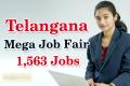 Telangana Mega Job Fair News