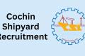 Career opportunity at Cochin Shipyard  Job vacancy in Kerala shipyard  Project Officer Posts at Cochin Shipyard Limited in Kerala  Project Officer (Mechanical) job advertisement  
