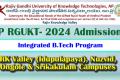AP RGUKT IIIT Counselling Dates 2024