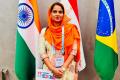 Shaik Aayesha of UoH selected for BRICS Youth Summit 2024 at Russia 